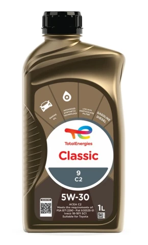 TOTAL CLASSIC 9 C2 5W-30 - 1l