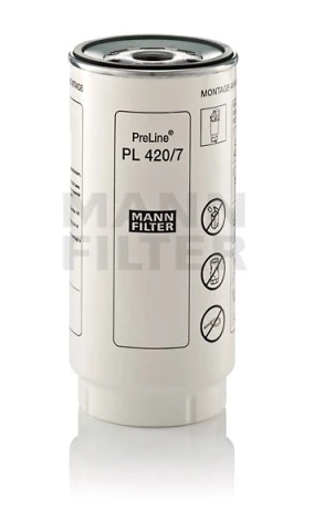 Palivový filter MANN FILTER PL 420/7 x