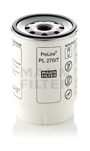 Palivový filter MANN FILTER PL 270/7 x