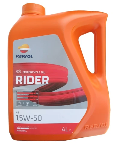 REPSOL RIDER 4T 15W-50 - 4l