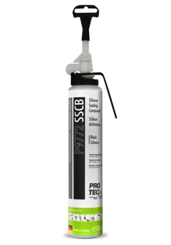 PRO-TEC SILICONE SEALING COMPOUND čierny - 200ml