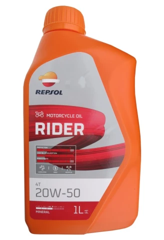 REPSOL RIDER 4T 20W-50 - 1l