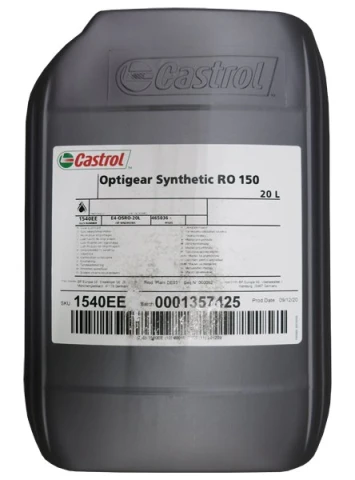 CASTROL OPTIGEAR SYNTHETIC RO 150 - 20l