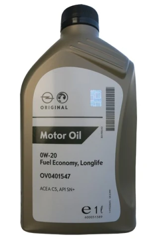 OPEL GM FUEL ECONOMY LONGLIFE 0W-20 - 1l