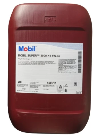 MOBIL SUPER 3000 X1 5W-40 - 20l