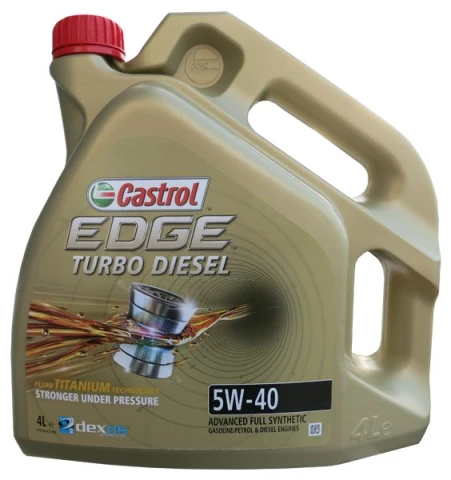 CASTROL EDGE TURBO DIESEL TITANIUM FST 5W-40 - 4l