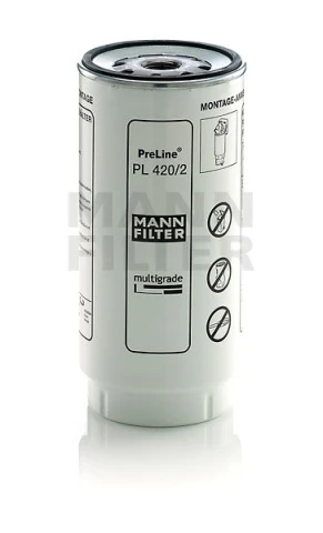 Palivový filter MANN FILTER PL 420/2 x