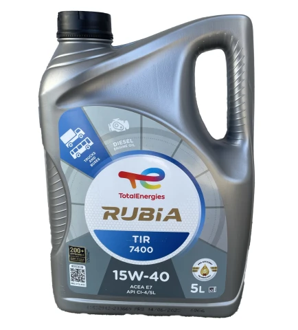 TOTAL RUBIA TIR 7400 15W-40 - 5l