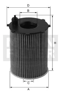 Olejový filter MANN FILTER HU 7016 x