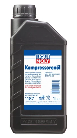 LIQUI MOLY kompresorový olej 5W-40 - 1l