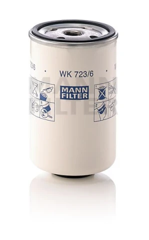 Palivový filter MANN FILTER WK 723/6