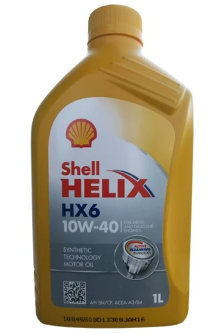 SHELL HELIX HX6 10W-40 - 1l