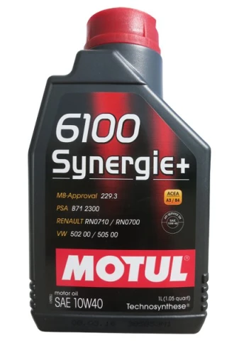 MOTUL 6100 SYNERGIE+ 10W-40 - 1l