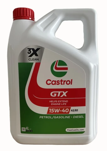 CASTROL GTX 15W-40 - 4l