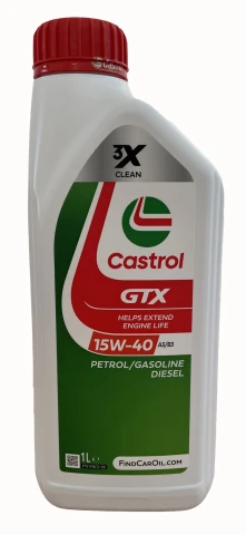 CASTROL GTX 15W-40 - 1l