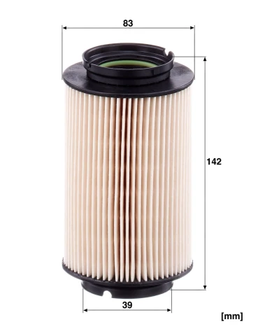 Palivový filter MANN FILTER PU 936/4 x