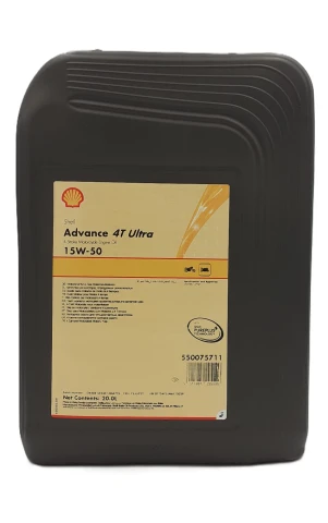 SHELL ADVANCE ULTRA 4T 15W-50 - 20l