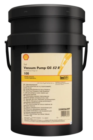 SHELL VACUUM PUMP S2 R 100 - 20l