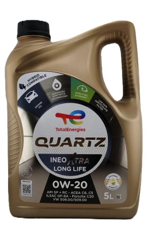 TOTAL QUARTZ INEO XTRA LONG LIFE 0W-20 - 5l