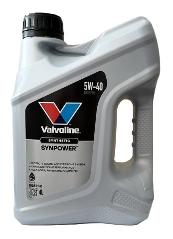 VALVOLINE SYNPOWER 5W-40 - 4l